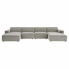 Restore 6-Piece Performance Fabric Upholstered Modular Sectional Sofa