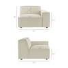 Restore 6-Piece Performance Fabric Upholstered Modular Sectional Sofa