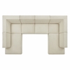 Restore 6-Piece Performance Fabric Upholstered U-Shaped Sectional Sofa