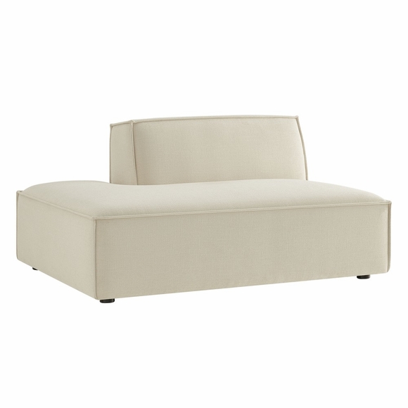 Restore Performance Fabric Upholstered Left-Facing Armless Modular Chaise