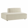 Restore Performance Fabric Upholstered Left-Facing Armless Modular Chaise