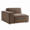 Restore Performance Fabric Upholstered Left-Facing Modular Lounge Chair