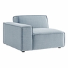 Restore Performance Fabric Upholstered Left-Facing Modular Lounge Chair