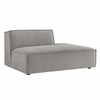 Restore Performance Fabric Upholstered Right-Facing Armless Modular Chaise