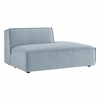 Restore Performance Fabric Upholstered Right-Facing Armless Modular Chaise