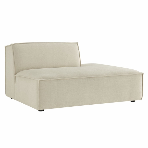 Restore Performance Fabric Upholstered Right-Facing Armless Modular Chaise