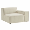 Restore Performance Fabric Upholstered Right-Facing Modular Lounge Chair