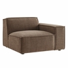 Restore Performance Fabric Upholstered Right-Facing Modular Lounge Chair