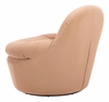 Reva Swivel Chair in Tan