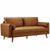 Revive Upholstered Vegan Leather Sofa
