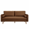 Revive Upholstered Vegan Leather Sofa