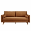 Revive Upholstered Vegan Leather Sofa