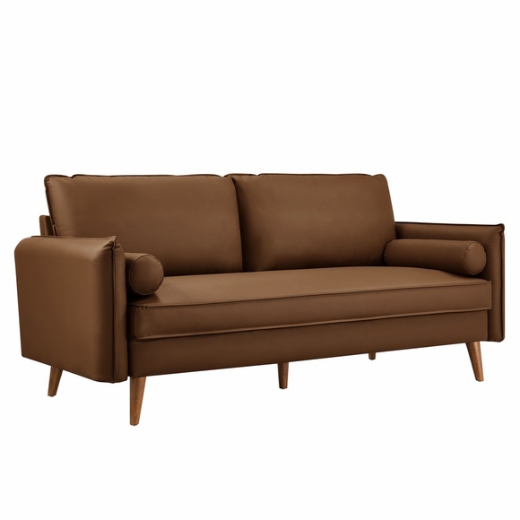 Revive Upholstered Vegan Leather Sofa