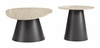 Reyes Coffee Table Set 2-Piece in Natural & Black