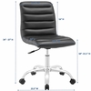Ripple Armless Mid Back Office Chair