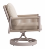 Rivan Swivel Dining Chair in Beige