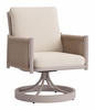 Rivan Swivel Dining Chair in Beige