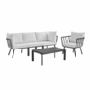 Riverside 5 Piece Outdoor Patio Aluminum Set MID-3783