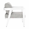 Roccia Armchair in Gray