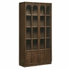 Rory 76 Inch Arched Kitchen Pantry Display Cabinet