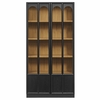 Rory 76 Inch Arched Kitchen Pantry Display Cabinet
