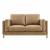 Roscoe 63 inch Vegan Leather Loveseat