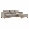 Roscoe Right-Facing Fabric Sectional Sofa with Chaise