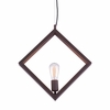 Rotorura Ceiling Lamp in Rust