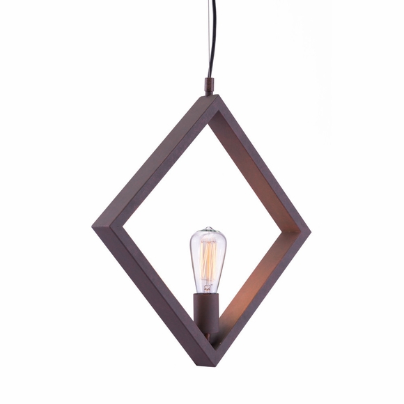 Rotorura Ceiling Lamp in Rust