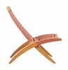 Rova Lounge Chair in Terracotta