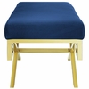 Rove Velvet Bench