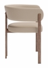 Ruge Dining Chair Set of 2 in Beige