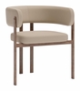 Ruge Dining Chair Set of 2 in Beige