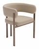 Ruge Dining Chair Set of 2 in Beige