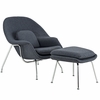 Saarinen Womb Lounge Chair & Ottoman