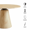 Sabelle 47" Round Wood Dining Table in Natural