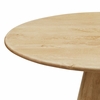 Sabelle 47" Round Wood Dining Table in Natural
