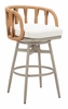 Safal Swivel Barstool in Multicolor
