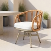 Safal Swivel Dining Chair in Multicolor