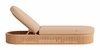 Sakina Chaise Lounge in Brown