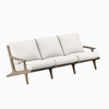 Saratoga Outdoor Patio Teak Sofa