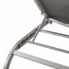 Savannah Outdoor Patio Mesh Chaise Lounge Set of 2 in Gray