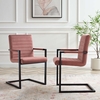 Savoy Performance Velvet Dining Chairs - Set of 2 in Dusty Rose