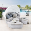 Scottsdale Canopy Sunbrella&reg; Outdoor Patio Daybed