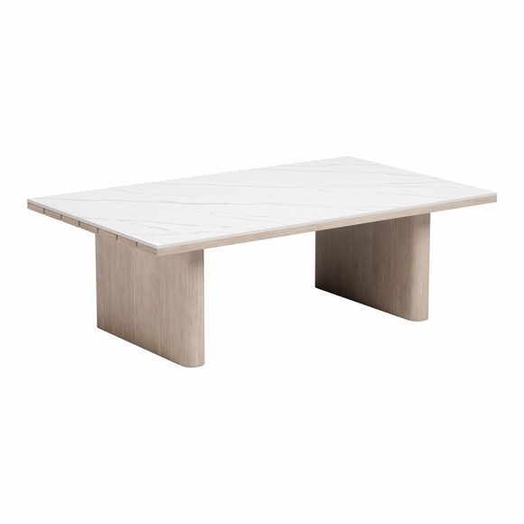 Seaborn Coffee Table in White