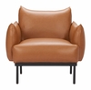 Sekil Accent Chair in Brown
