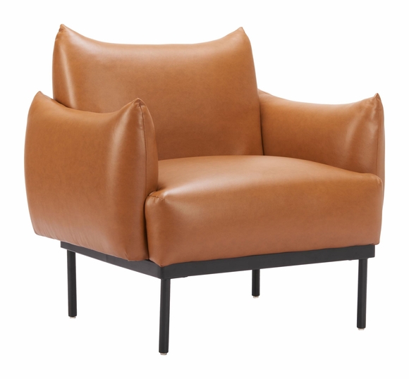 Sekil Accent Chair in Brown