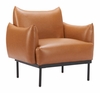 Sekil Accent Chair in Brown