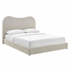 Seluna Boucle Queen Platform Bed