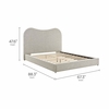 Seluna Boucle Queen Platform Bed